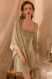 Velvet Lingerie Set, Velvet Nightgown, Sexy Lingerie, Velvet Robe